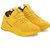 Layasa Yellow Lace-up Smart Casual Shoes For Men