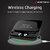 Raptech BE36 Bluetooth 5.0 Touch Control Auto Pairing Charging Box TWS Wireless Mini Earbuds for Smartphones Black