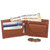 JSN Pure Leather Wallet/Purse Men Genuine Leather Wallet/Pure for Gents Stylish Leather Tri-Fold Wallet/Purse for ManTan