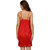 ARARA Women Embroidered Satin and Net Nighty and Night Robe Set