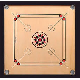 Wooden Finish Carrom Board