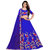 Saadhvi Blue Dupion Silk Embroidered Lehenga Choli