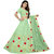 Saadhvi Light Green Dupion Silk Embroidered Lehenga Choli