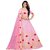 Saadhvi Pink Dupion Silk Embroidered Lehenga Choli
