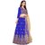 Saadhvi Blue Silk Embroidered Lehenga Choli