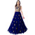 Saadhvi Navy Net Embroidered Semi Stitched Gown