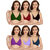 Daily Wear Hosiery Non-Padded Bra (Pack of 6)