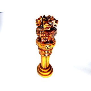 Urancia Wooden Ashoka Pillar Wooden Ashok Stambh 1 Pcs