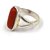Red Moonga ring original  lab certified coral gemstone 5.25 ratti for unisex