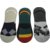 VOICI France Mens Cotton Multicolored Loafer No show Socks Free Size Pack of 15