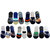 VOICI France Mens Cotton Multicolored Loafer No show Socks Free Size Pack of 15