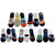 VOICI France Mens Cotton Multicolored Loafer No show Socks Free Size Pack of 15