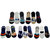 VOICI France Mens Cotton Multicolored Loafer No show Socks Free Size Pack of 15