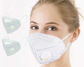 TNQ KN95 High Filtration Capacity 5 Layer Medical Particulate CE Approved Anti-Pollution Filter (Pack of 5 Pcs)