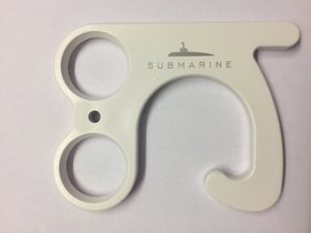 Submarine Hand Hygiene Covid Key, Contact Less Key Chain for Covid 19 Safety - Pack of 10