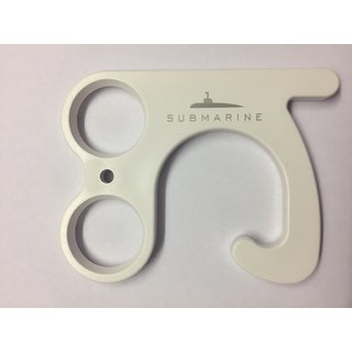 Submarine Hand Hygiene Covid Key, Contact Less Key Chain for Covid 19 Safety - Single Pack.