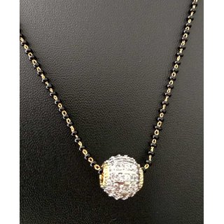 Hetprit Brass Gold Plated Mangal Sutra Set For Woman