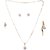Hetprit Trendy Brass Pendent Combo Set  For Women