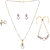 Hetprit Trendy Brass Pendent Combo Set  For Women