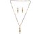 Hetprit Trendy Brass Pendent Combo Set  For Women