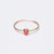 coral stone ring natural gemstone moonga gold plated ring 6.00 ratti for men  women