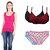 Minha pack of camisol, 2 padded bra and 2 panty set 0067