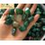 Dbraziela Premium quality Reiki healing natural certified gemstone green agate ( hara hakik ) 5.25 ratti