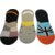 VOICI France Mens Cotton Multicolored Loafer No show Invisible Socks Free Size Pack of 15