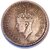 GEORGE VI KING  EMPEROR ONE RUPEE 1939 VF EF COIN SILVER