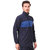 Fashion 7 Polyester Sports Jacket for Men - Track Jacket  Colorblocked Jacket (Navy Blue)