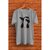 Half Sleeve Polyester Round Neck Printed T-Shirt for Men