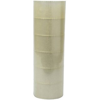 SAMRUDHIPACKAGING Sided Medium 48mm65mtr Handheld Self Adhesive (Manual)(Set of 6, Tranceferent)