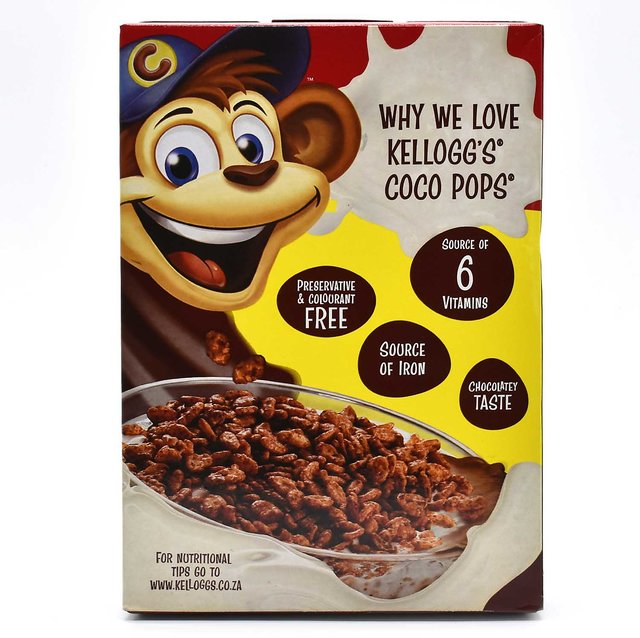 Buy Kelloggs Coco Pops Chocolate flavoured Rice Grain Cereal- 350g ...
