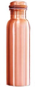 GARG SHOP Copper water Bottle 1000ml, Leak Proof Joint Free for Health Benefits ( Pack of 1 pcs)