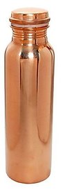 GARG SHOP Copper water Bottle 1000ml, Leak Proof Joint Free for Health Benefits ( Pack of 1 pcs)