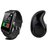 Bushwick Presents  U10 Bluetooth Android  IOS, Health  Fitness Black Smartwatch With Kaju Bluetooth Headset With Mic..