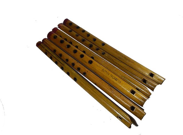 Buy Zoltamulata Bamboo Flutes Bansuri Bansi Basari Baanhi Musical ...