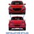 Auto Fetch Car Bumper Scratch Protector Black With Twin Chrome Strip (Set Of 4) for Renault Kwid.