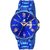 Espoir Analogue Plastic Strap Blue Dial Day and Date Boy's and Men's Watch - Romania0507