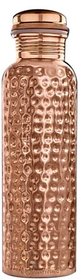S.B.M Hammered Copper water Bottle 1000ml, Leak Proof Joint Free for Health Benefits ( Pack of 1 pcs).