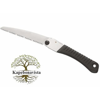 Kapebonavista Folding saw 3 cutting edges 415mm hand portable pruning saw SK5 two colors soft plastic handle pocket saw