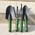 Kapebonavista 4Pcs Gardening Tool Set Garden Tools Shovel Rake Spade Fork