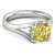 CEYLONMINE certified yellow sapphire silver ring 5.50 ratti original  natural pushkar ring for women  men