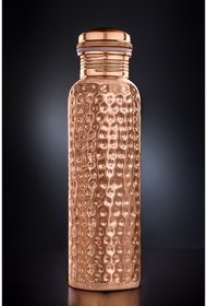 GARG SHOP Hammerd Copper water Bottle 1000ml, Leak Proof Joint Free for Health Benefits ( Pack of 1 pcs).