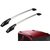 Auto Fetch Car Stylish Drill Free Roof Rails (Silver) for Toyota Etios Cross.