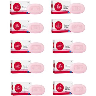 ALITE SKIN ESSENCE SOAP- FOR ACNE AND PIMPLES  ( Pack of 10 PCS. ) 75 gm each.