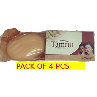 Tamrin Skin Whitening Soap(Pack of 4 pcs.) 75 gm each.