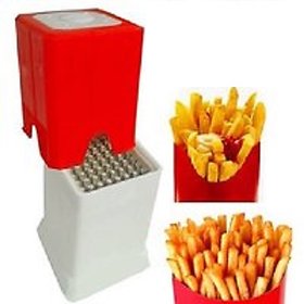 Plastic Choppers Dicers Finger Potato Chips French Fries Cutter ( Multicolor )