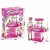Kitchen Set Kids Luxury Battery Operated Kitchen Super Set Toy  Kitchen Set for Kids Girls - Pink