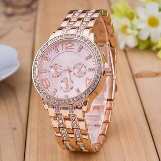 AXTON Women Rose Gold Analog Watch